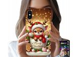 Custodia Per Iphone Xs Max - Dolce Renna Motivo Natalizio