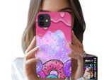Custodia Per Iphone 12 - Ciambelle Dolci Con Glassa Sullo Sfondo + Vetro