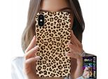 Custodia Per Iphone X / Xs - Retro In Stampa Leopardata Modelli Da Donna Alla Moda