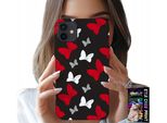 Custodia Per Iphone 11 - Fiocchi Di Topo Rossi E Bianchi, Design