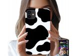 Custodia Per Iphone 12 - Toppe Di Mucca Bianche E Nere, Design Alla Moda