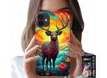 Custodia Per Iphone 11 - Disegni Colorati Cervi Alci Animali Della Foresta