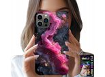 Custodia Per Iphone 12 Pro - Retro In Marmo Rosa, Design Alla Moda