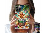 Custodia Per Iphone 13 Pro Max - Disegni Natalizi Pan Di Zenzero + Vetro