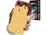 Custodia Per Iphone Xr - Con Motivo Di Wafer Ricoperto Di Cioccolato
