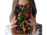 Custodia Per Iphone 14 - Bastoncino Di Zucchero, Vischio, Albero Di Natale + Vetro