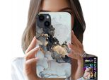 Custodia Per Iphone 15 - Elegante Marmo Alla Moda Motivi Femminili