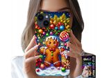 Custodia Per Iphone 13 - Pan Di Zenzero, Disegni Di Caramelle + Vetro
