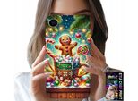 Custodia Per Iphone Xr - Disegni Natalizi Pan Di Zenzero + Vetro