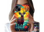 Custodia Per Iphone 14 - Disegni Colorati Cervi Alci Animali Della Foresta