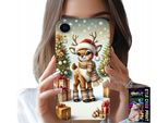 Custodia Per Iphone Xr - Renna, Disegni Natalizi + Vetro