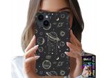 Custodia Per Iphone 13 - Cosmo Pianeti Stelle Luna + Vetro