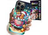 Custodia Per Iphone 14 Pro - Renna Pan Di Zenzero Buon Natale