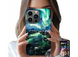 Custodia Per Iphone 14 Pro - Alaska Aurora Boreale + Vetro