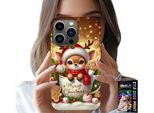 Custodia Per Iphone 16 Pro Max - Dolce Renna Motivo Natalizio