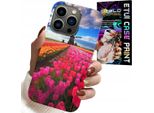 Custodia Per Iphone 14 Pro - Campo Di Tulipani Colorati, Tulipano, Custodia