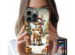 Custodia Per Iphone 14 Pro Max - Renna, Disegni Natalizi + Vetro