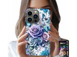 Custodia Per Iphone 14 Pro Max - Motivi Floreali Rose Custodia + Vetro