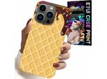 Custodia Per Iphone 16 Pro Max - Con Motivo Di Wafer Ricoperto Di Cioccolato