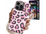Custodia Per Iphone 16 Pro - Pantera Mimetica Rosa Motivi Femminili
