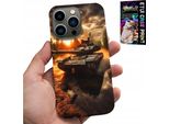 Custodia Per Iphone 16 Pro - Carro Armato, Guerra, Militare, Militari, Disegni