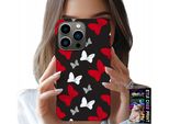 Custodia Per Iphone 16 Pro Max - Fiocchi Di Topo Rossi E Bianchi, Design