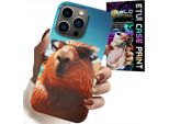 Custodia Per Iphone 16 Pro - Capibara Dolce, Custodia Capibara + Vetro