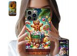 Custodia Per Iphone 13 Pro - Disegni Natalizi Pan Di Zenzero + Vetro