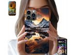 Custodia Per Iphone 13 Pro - Ruscello, Montagne, Cime, Everest + Film