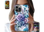 Custodia Per Iphone 13 Pro - Motivi Floreali Rose Custodia + Vetro