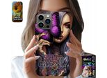 Custodia Per Iphone 13 Pro - Anti Social, Farfalla, Farfalla Rosa + Vetro