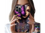 Custodia Per Iphone 11 Pro Max - Anti Social, Farfalla, Farfalla Rosa + Vetro