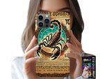 Custodia Per Iphone 11 Pro - Segno Zodiacale Scorpio Astronomia + Foil