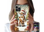 Custodia Per Iphone 11 Pro Max - Renna, Disegni Natalizi + Vetro