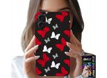 Custodia Per Iphone 16 Plus - Fiocchi Di Topo Rossi E Bianchi, Design