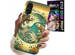 Custodia Per Iphone 16 - Segno Zodiacale, Astronomia Pesci + Lamina