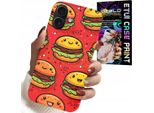 Custodia Per Iphone 16 Plus - Cover Hamburger Dolce E Sorridente