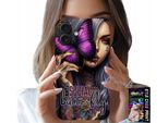 Custodia Per Iphone 16 - Anti Social, Farfalla, Farfalla Rosa + Vetro
