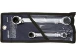 Ks Tools Gear+Set Di Chiavi A Doppio Anello, R/L, 2-Pz.4 In 1 , 503.4655