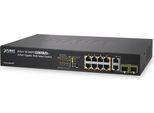 Planet FGSD-1008HPS Planet Combo Managed Web Smart Ethernet Switch 8 Porte 10/100TX 802.3At High Power Poe 2 Porte Gigabit Tp/Sfp, 220W