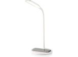Lampada Da Tavolo Led Con Touchscreen Da 5,5W E Caricatore Qi Da 15W Di Techly