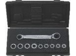 Ks Tools Gearplus Set Di Chiavi Ad Anello Reversibili A Doppio Cricchetto 10 Pz.