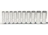 Ks Tools 1/2 Set Di Bussole Esagonali, Lunghe, 10 Pz. 10-21Mm, 917.1750