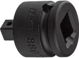 Riduttore 8807S ∙ 3/8 Di Pollice (10 Mm) Quadrato Cavo ∙ 1/4 Di Pollice (6,3 Mm) Quadrato Pieno ∙ Lunghezza: 28 Mm