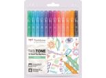 Tombow Ws-Pk-12P-2Twintone Confezione Da 12 Colori Pastello