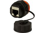 Logilink Professional NP0083 Accoppiamento A Vite Industriale Logilink Cat.6A, 2X RJ45