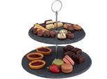 Relaxdays 2 X Etagere Ardesia 2 Piani