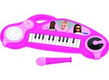 Barbie Divertente Tastiera Elettronica Per Pianoforte Con Luci E Microfono - 24 Tasti
