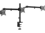 Logilink BP0173 Braccio Per Monitor Triplo Logilink, Lunghezza Braccio: 658 Mm, Nero