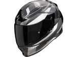 Casco Scorpion EXO-491 Abilis, Nero/Argento/Bianco, M (57/58)